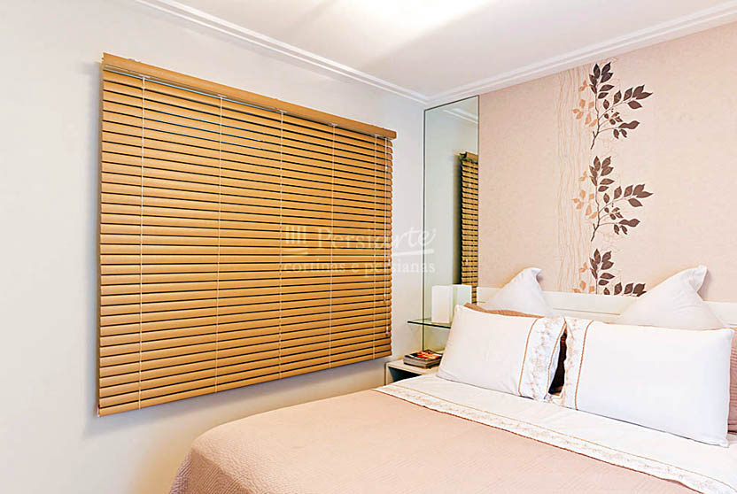 Persiana Horizontal de Bambu para Quarto