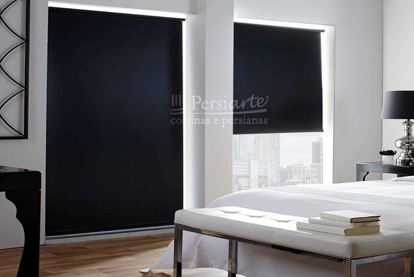 Cortina Rolô Blackout para Quarto