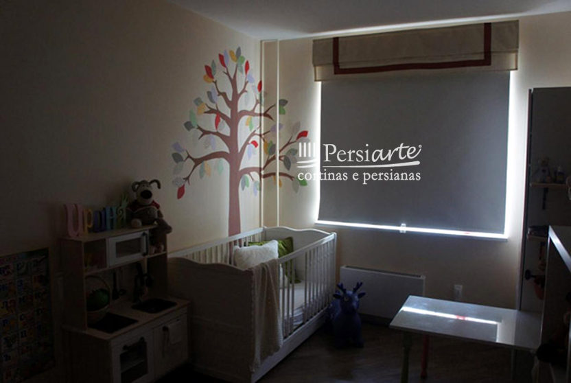 Cortina Rolô Blackout para Quarto
