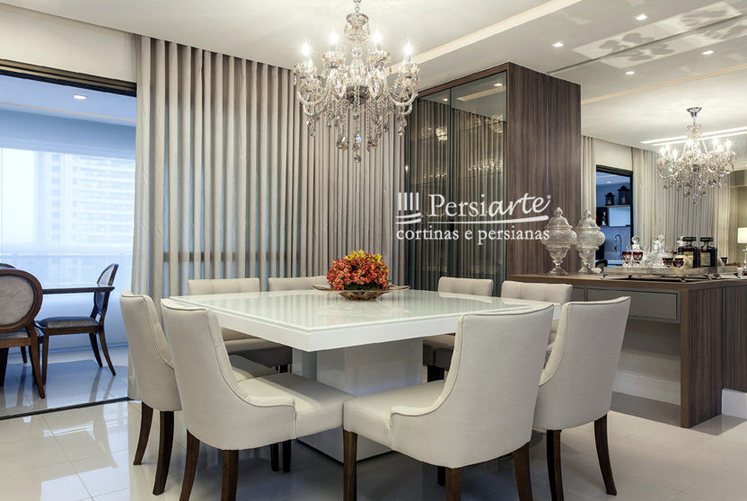 Cortina Wave para Sala